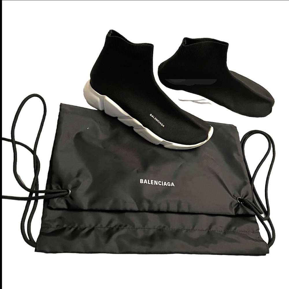 AUTHENTIC BALENCIAGA SHOES, SPEED 2.0 SOCK SNEAKERS , 39